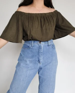 Blusa bardot